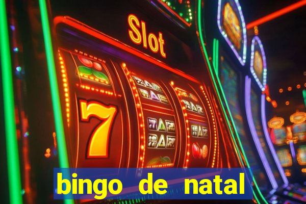 bingo de natal para imprimir gratis